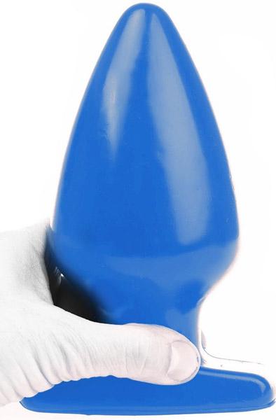 I Love Butt Fat Plug Blue Large 19cm Grövre analplugg