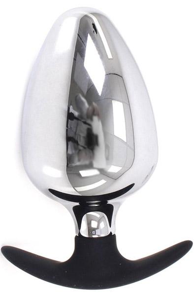 Anal Plug BIG-S Handle 12cm ø7cm Analplugg metall