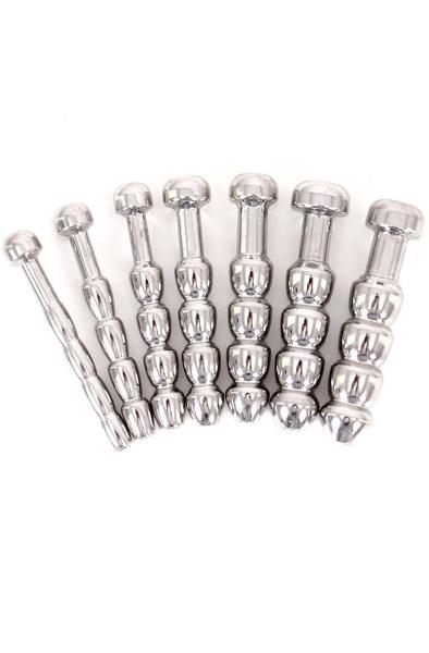 Urethral Trainer Kit 7 Holow Penisplugs Dilator paket