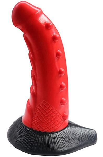 MonsterRed Monster Wavy Dildo 21 cm Monster dildo