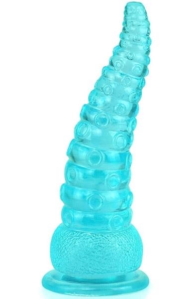 ToppedMonster Winkle Dildo Turquoise 23 cm Monster dildo
