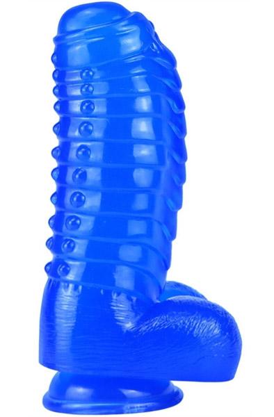 Dildo Monster Carapace Blue 31 cm Dragon dildo