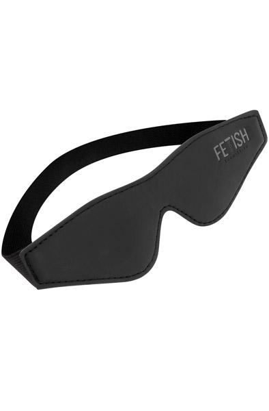 Fetish Submisive Mask Vegan Leather Ögonbindel