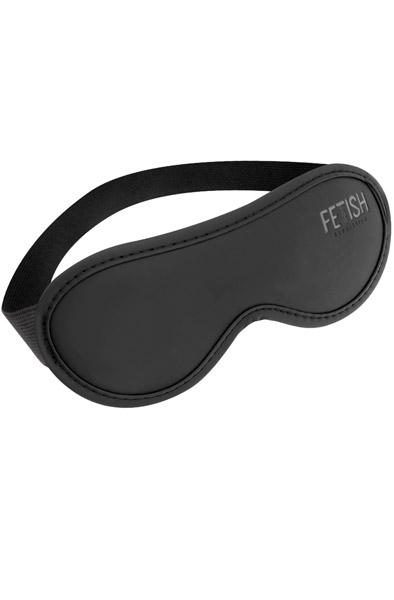 Fetish Submisive Vegan Leather Mask Ögonbindel