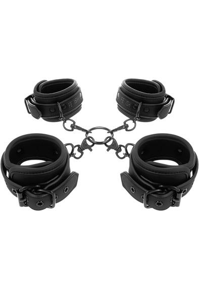 Fetish Submisive Hogtie & Cuff Set Hand och fotbojor