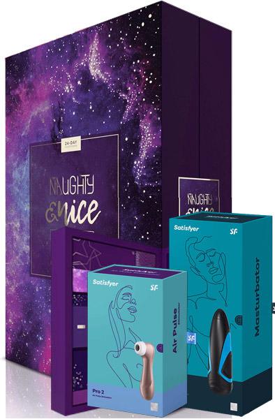 N & N Advent Calender + Satisfyer Pro 2 + Men Mastubator Adventskalender sexleksaker