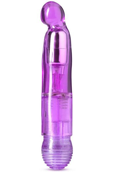 Naturally Yours Rumba Purple 17,5cm Dildo med vibrator