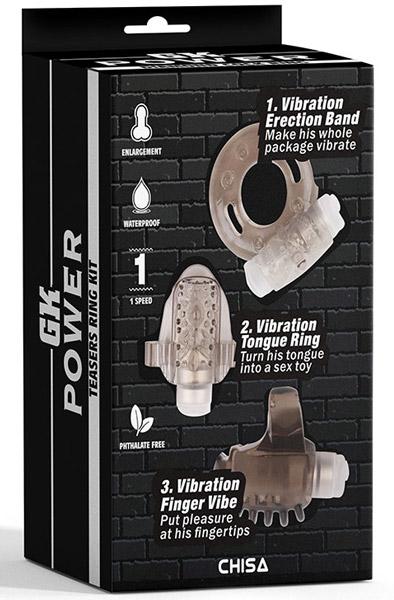 Multipurpose Teasers Ring Kit Vibratorer paket
