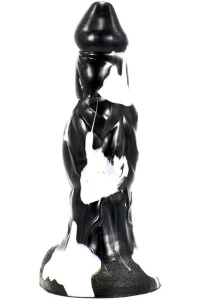 Dildo Wolorz Black-White 22,5 cm Dragon dildo