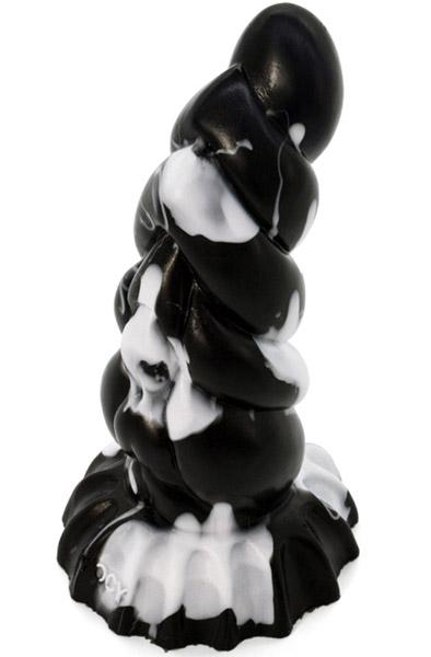 Plug Skarix Black-White 20 cm Dragon dildo