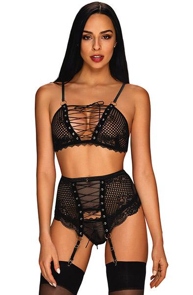Obsessive Basitta 3-pcs Set L/XL Sexiga underkläder