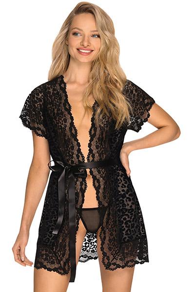 Obsessive Giully Peignoir S/M Sexig morgonrock