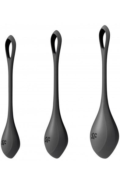 Satisfyer Yoni Power 2 Black Knipkulor / Geishakulor