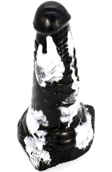 Plug Aranix Black-White 20 cm Dragon dildo