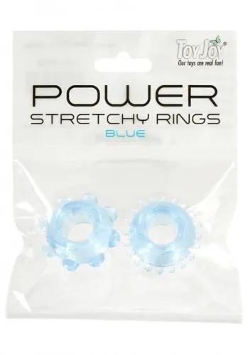 Power Stretchy Rings Blue