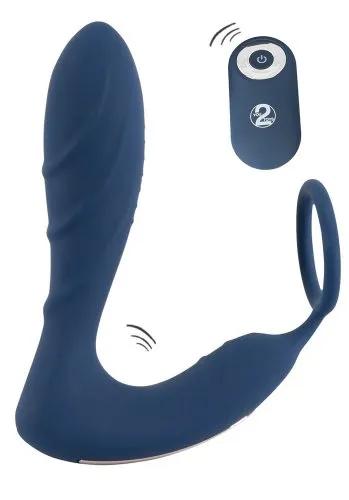 Trådlös prostatastav med penisring, uppladdningsbar