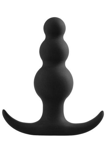 Anal Adventures Platinum Beaded Analplugg