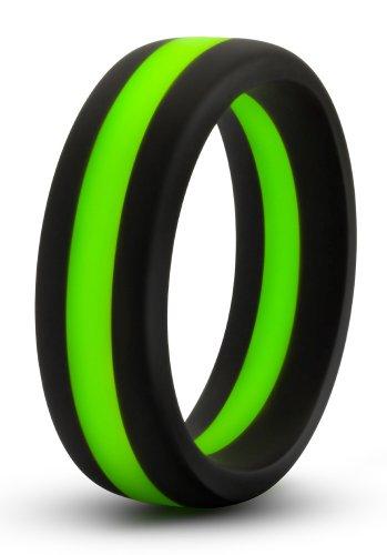 Silicone GoPro Penisring Svart/Grön