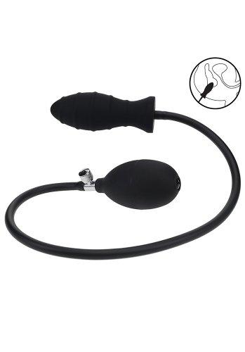 Levelz Ribbed Inflatable Anal Plug