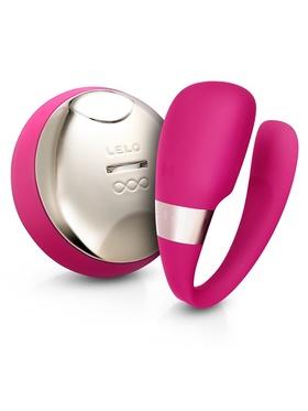 LELO Tiani 3, Remote Couples Massager, cerise