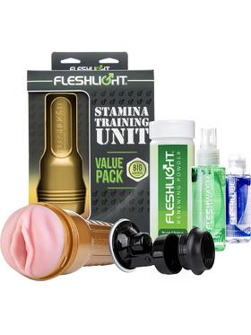 Fleshlight Pink Lady, Stamina Training Unit, Value Pack