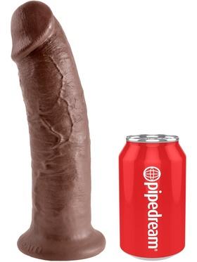 King Cock Realistic Dildo, 27 cm, mörk
