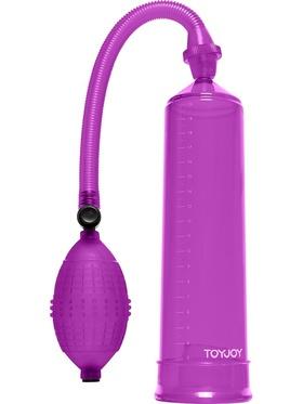 Toy Joy Power Pump, lila/transparent