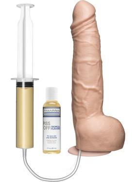 TitanMen Piss Off Dildo, 27 cm, ljus