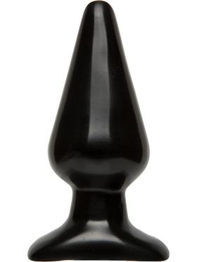 Doc Johnson Classic Butt Plug, large, svart