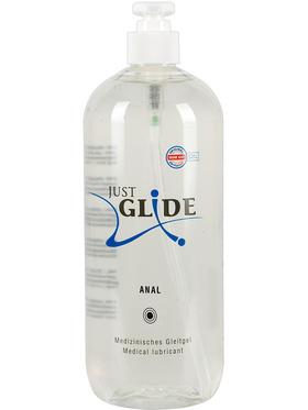 Just Glide Anal Vattenbaserat Glidmedel, 1000 ml