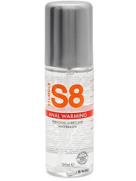 Stimul8 S8 Anal Warming, Waterbased Lubricant, 125 ml