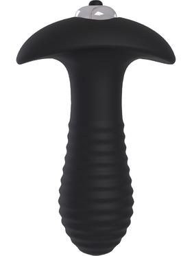 Dream Toys Bootyful, Spiral Plug, Single Speed Plug, svart