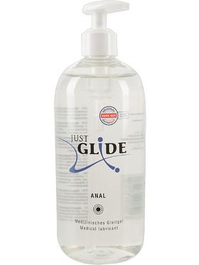 Just Glide Anal Vattenbaserat Glidmedel, 500 ml