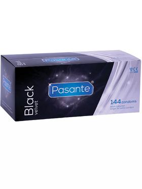 Pasante Black Velvet Kondomer, 144-pack