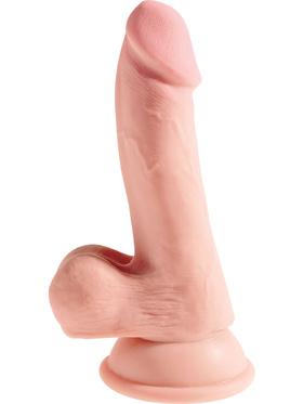 King Cock Triple Density Cock with Balls, 20 cm