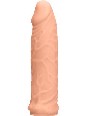 RealRock Skin Penis Extender, 17 cm, ljus