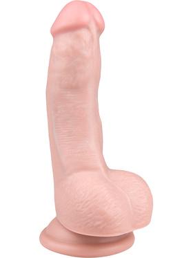 EasyToys Realistic Dildo with Suction Cup, 15 cm, ljus
