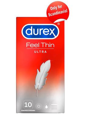 Durex Feel Ultra Thin Condoms, 10-pack