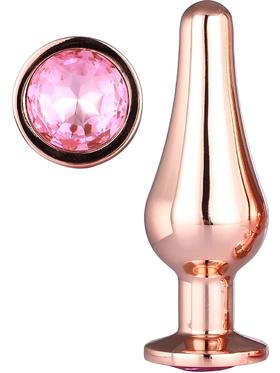 Dream Toys Gleaming Love, Pleasure Plug Small, roséguld
