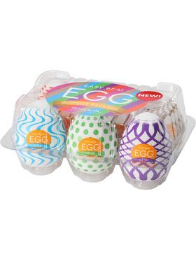 Tenga Easy Beat Egg, Wonder Package, 6-pack