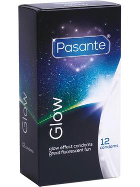 Pasante Glow Kondomer, 12-pack