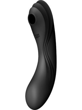 Satisfyer Curvy Trinity 4, Air Pulse Vibrator, svart