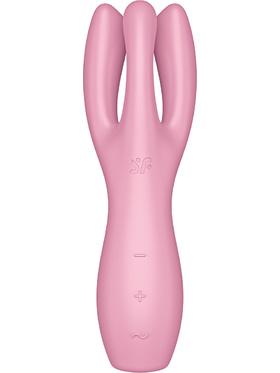 Satisfyer Threesome 3 Vibrator, rosa