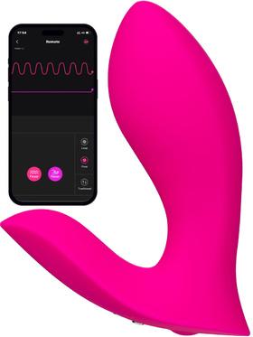 Lovense Flexer, Bluetooth Insertable Dual Panty Vibrator