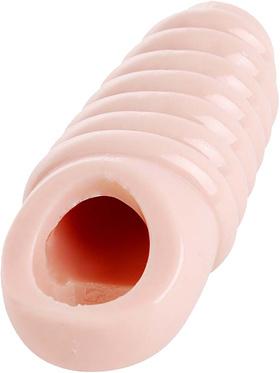 Size Matters Ribbed Penis Enhancer Sheath