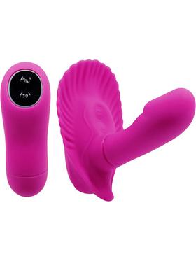 Pretty Love Fancy Clamshell Vibrator with Remote
