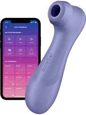 Satisfyer Connect Pro 2 Generation 3, Double AirPulse Vibrator, lila
