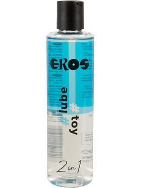 Eros 2in1 Water-based Lubricant, Lube & Toy, 250 ml