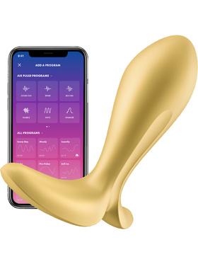 Satisfyer Connect Intensity Plug, Plug Vibrator, guld