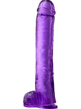 B Yours Plus Hefty n' Hung Dildo, 36 cm, lila